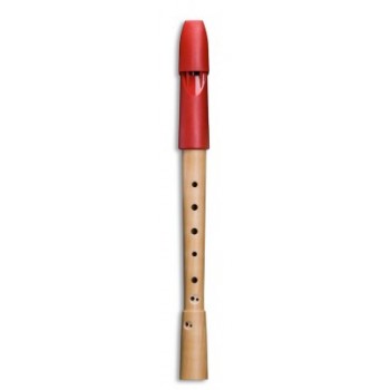 Soprano recorder Prima red baroque Art.-Nr. 1074